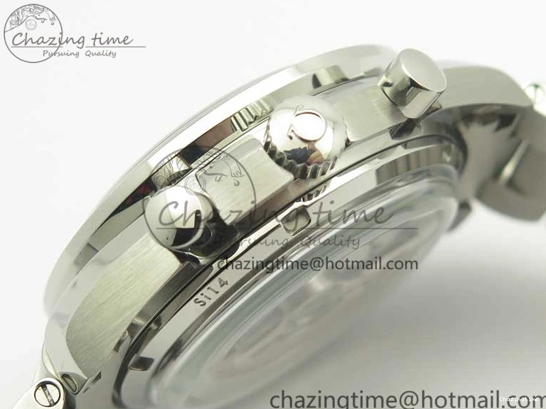 0328 Speedmaster Moonwatch OMF 1:1 Best Edition Gray Dial on SS Bracelet A TravelReady 8042